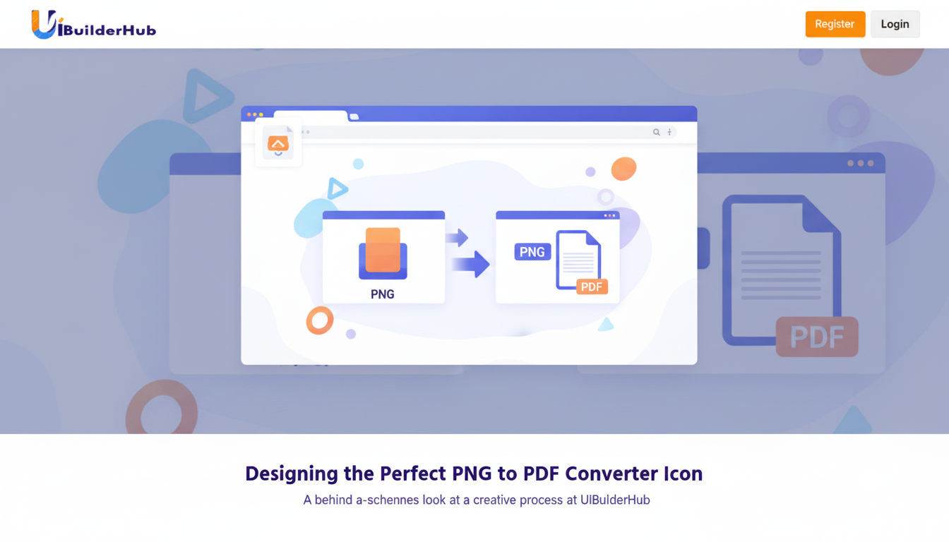 The Best Free PNG to PDF Converter in 2026: Instantly Convert PNG Files into PDF with UIBuilderHub