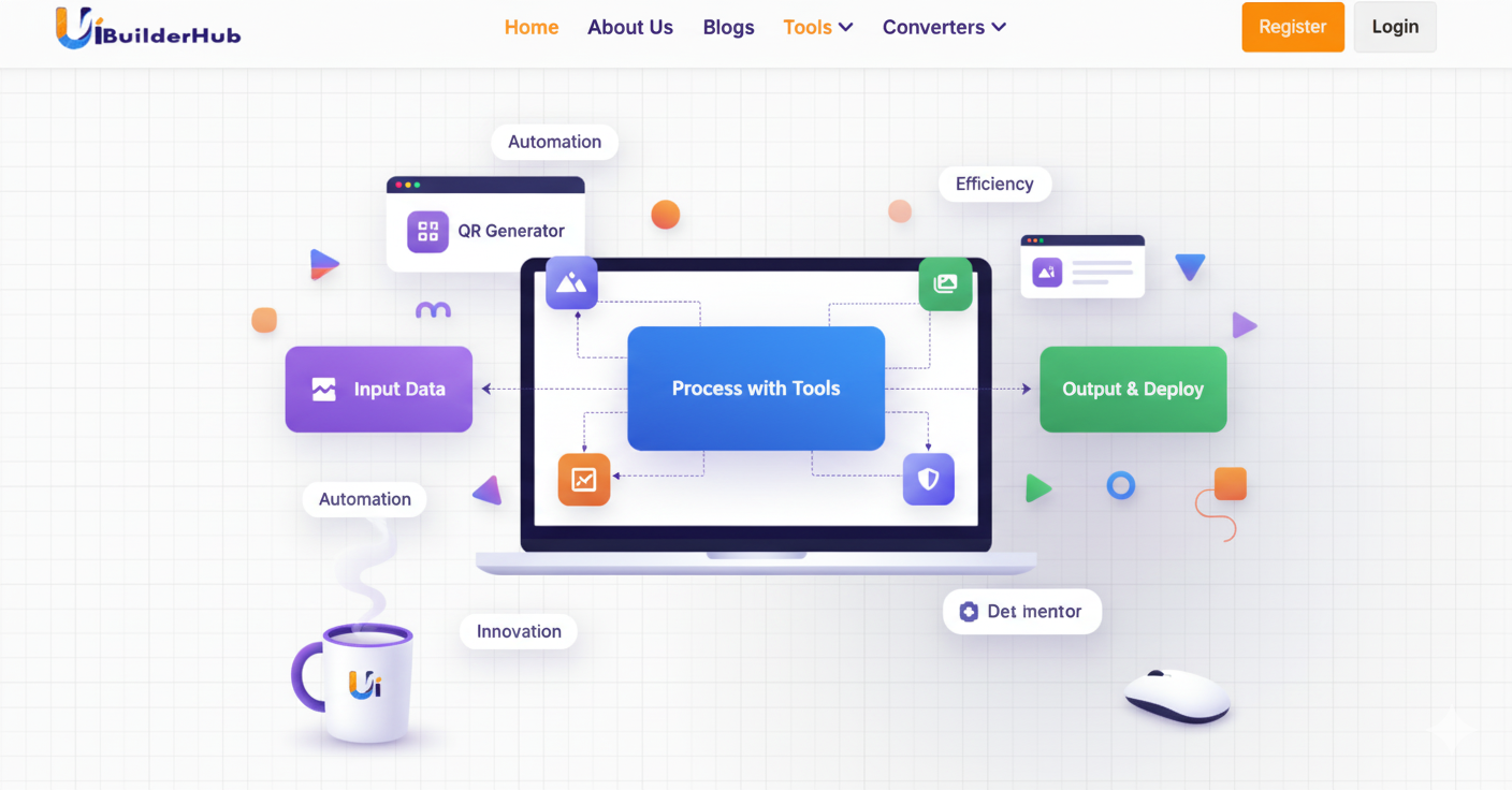 Discover UiBuilderHub: 45+ Free Online Tools for Developers, Designers & Marketers in 2025